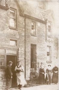 Job Dascombe's boot and shoe repair Shop at Bloomfield.