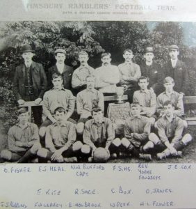 Timsbury Athletic (known as Timsbury Ramblers at the time) 1903-4