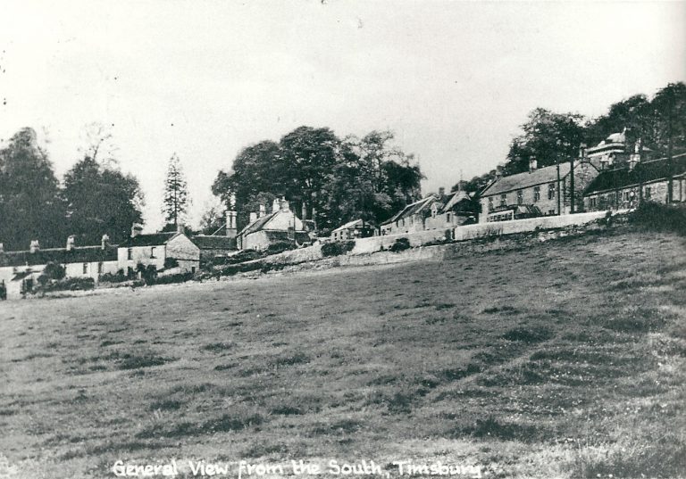View from fields south of the village, looking north towards Timsbury