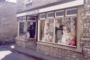 Janton's in Maggs Hill. It was a drapery shop run by Janet and Tony Ford.