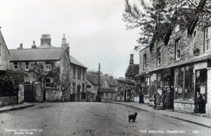 The first shop on the right is Harry and Mabel Pope's shop.