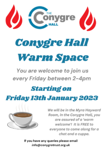 Conygre Hall Warm Space 2023