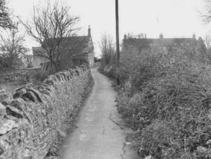 Chapel Walk also known as The Drung (which is local Somerset terminology for a drove road). Perhaps from Tabor Farm in North Road.