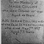 Information about Collins family graves