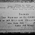 Information about Collins family graves