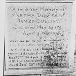 Information about Collins family graves