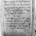 Information about Collins family graves
